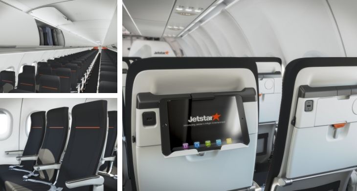 Jetstar A321neoLR seats