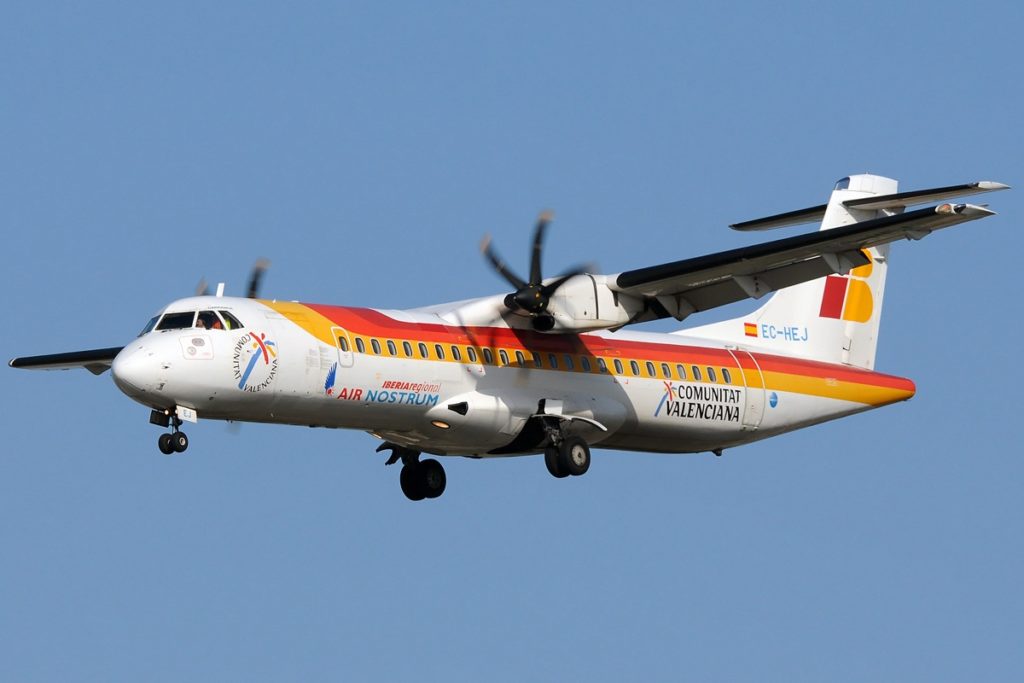 Air Nostrum ATR aircraft