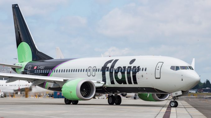 Flair Airlines receives its first 737 MAX