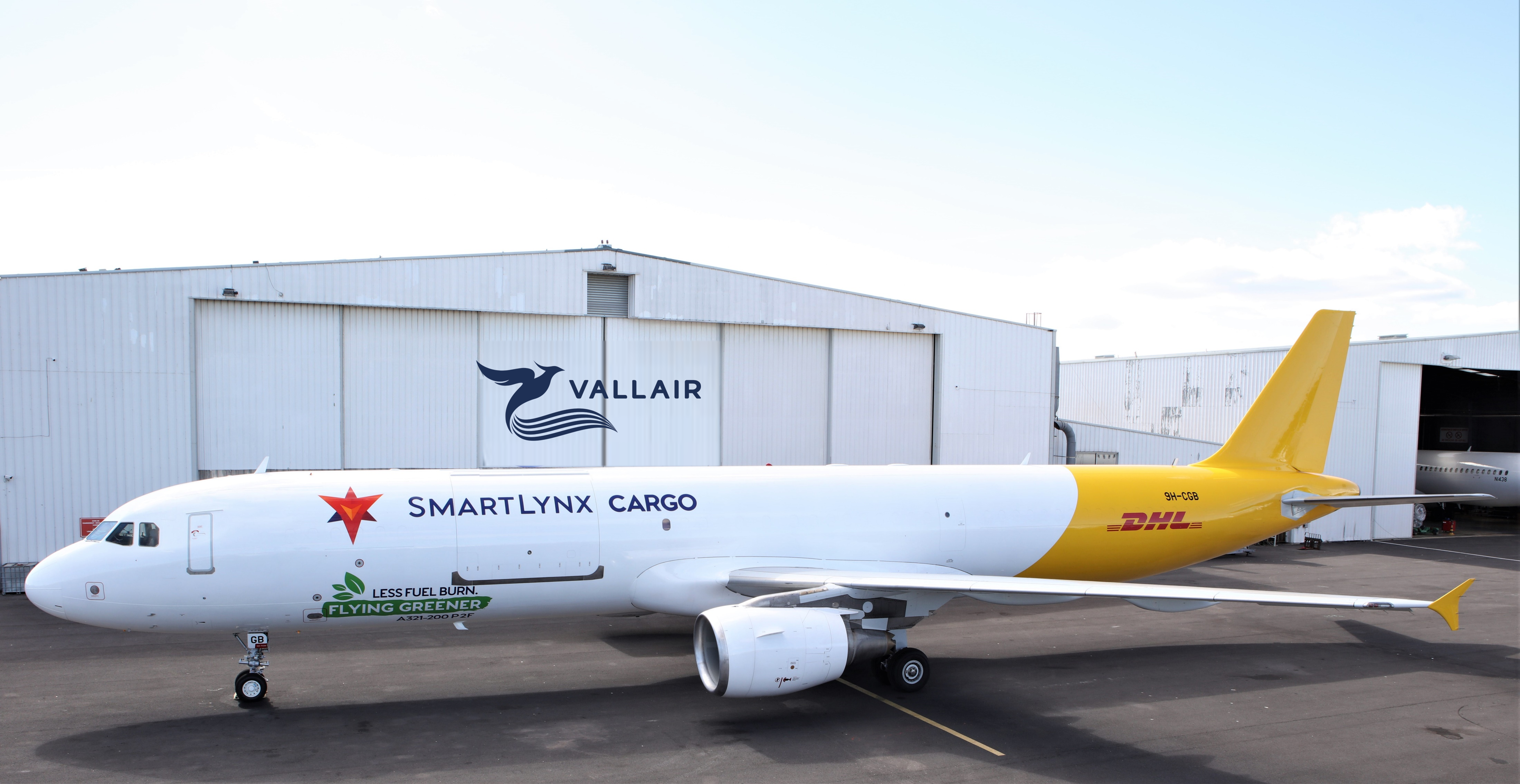 Vallair delivers its third Airbus A321 freighter