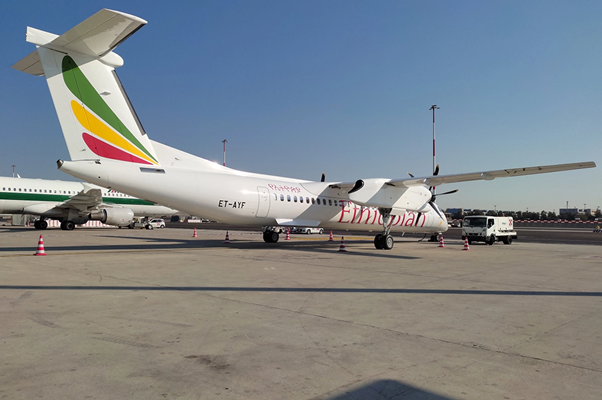 Ethiopian Airlines leases new Dash 8-400 from TrueNoord