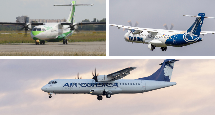 As it celebrates its 4th anniversary, ATR has welcomed more orders ATR-600 orders from Air Corsica, TAROM and Binter.