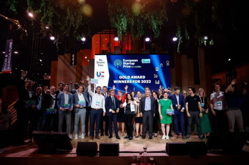 Storkjet takes the Gold Award as the winner of the European Startup Prize for mobility