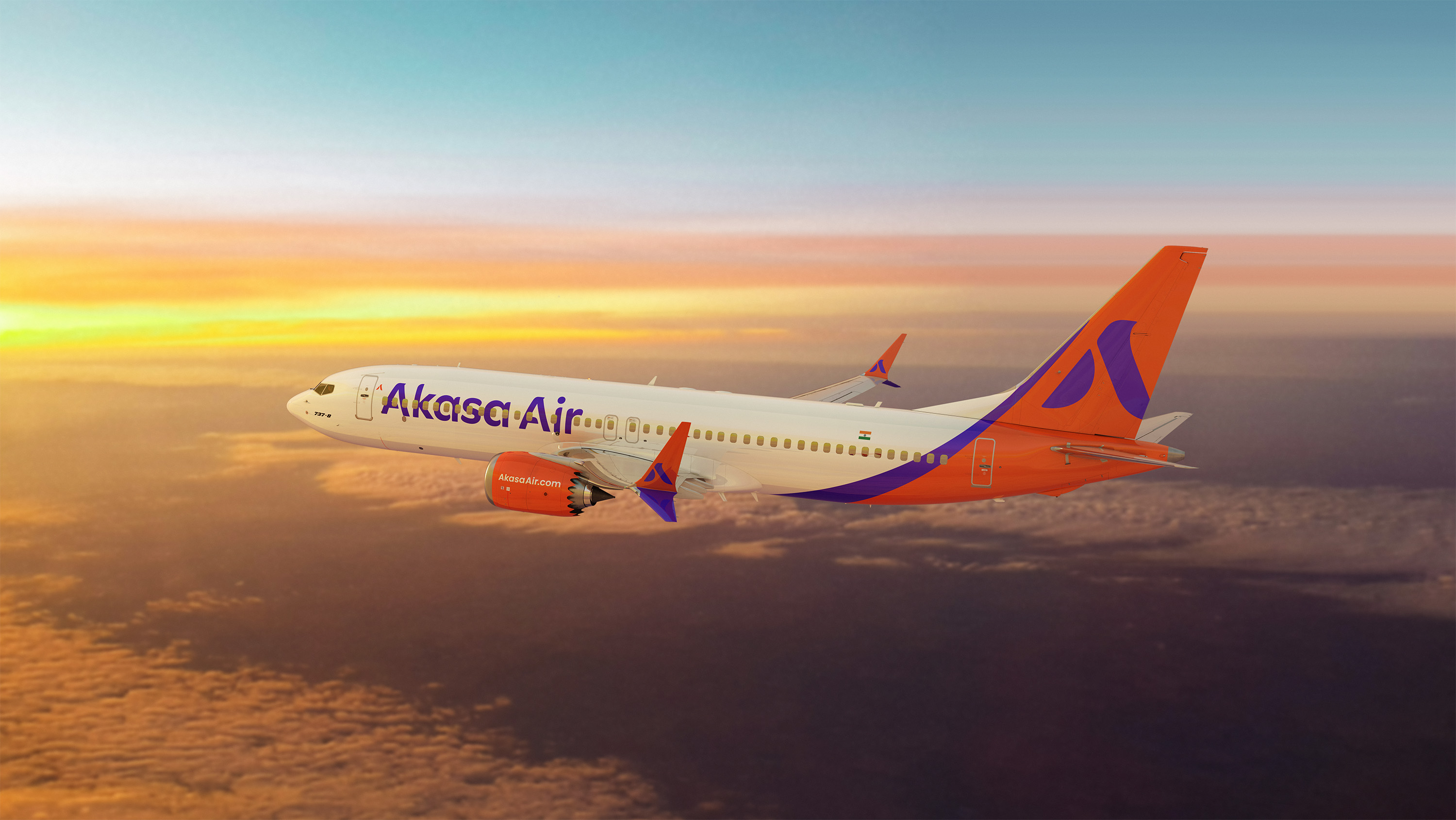 Akasa Air’s first aircraft arrives in India