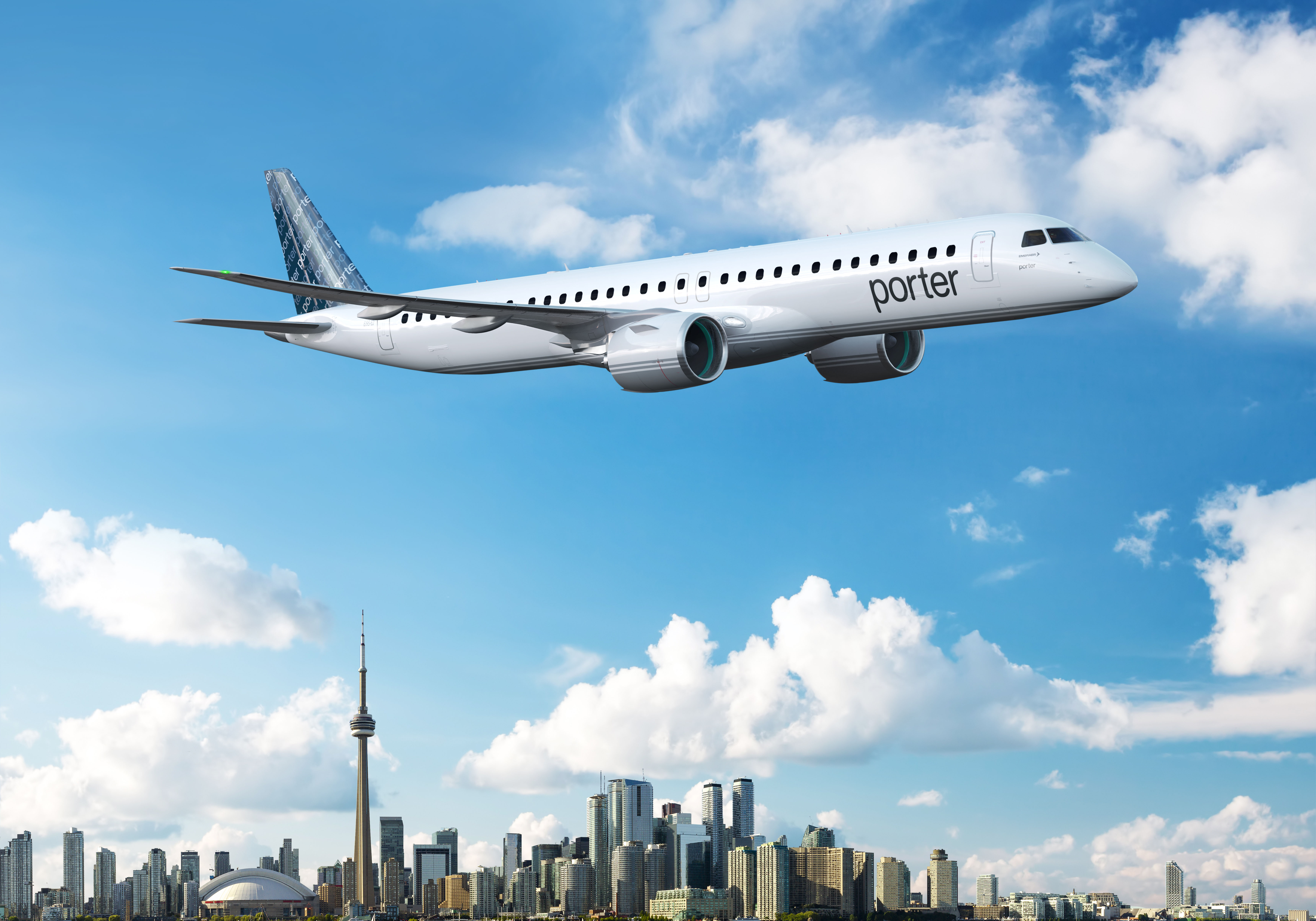 Porter Airlines takes delivery of two E195-E2 aircraft