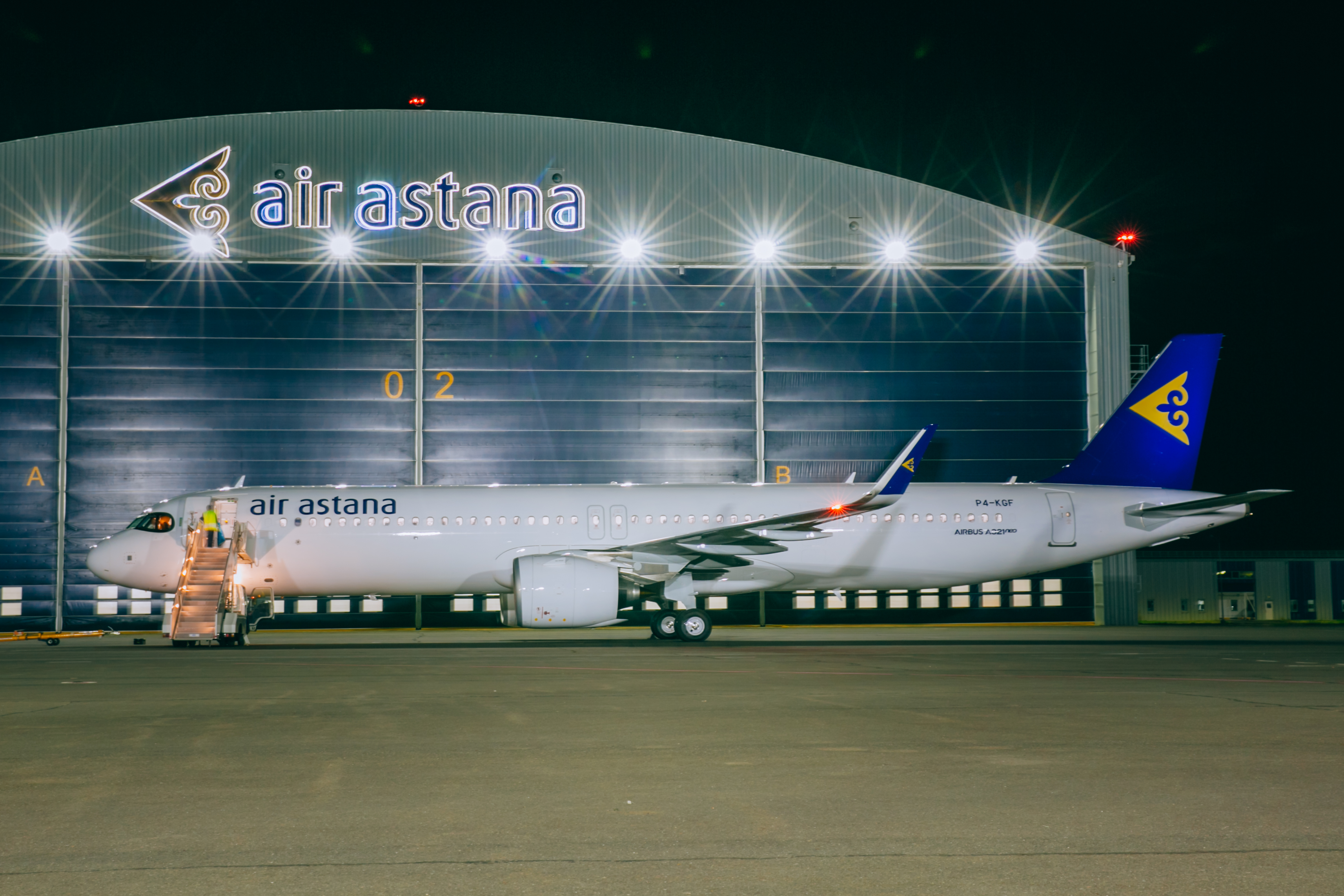 Air Astana takes delivery of ninth Airbus A321LR