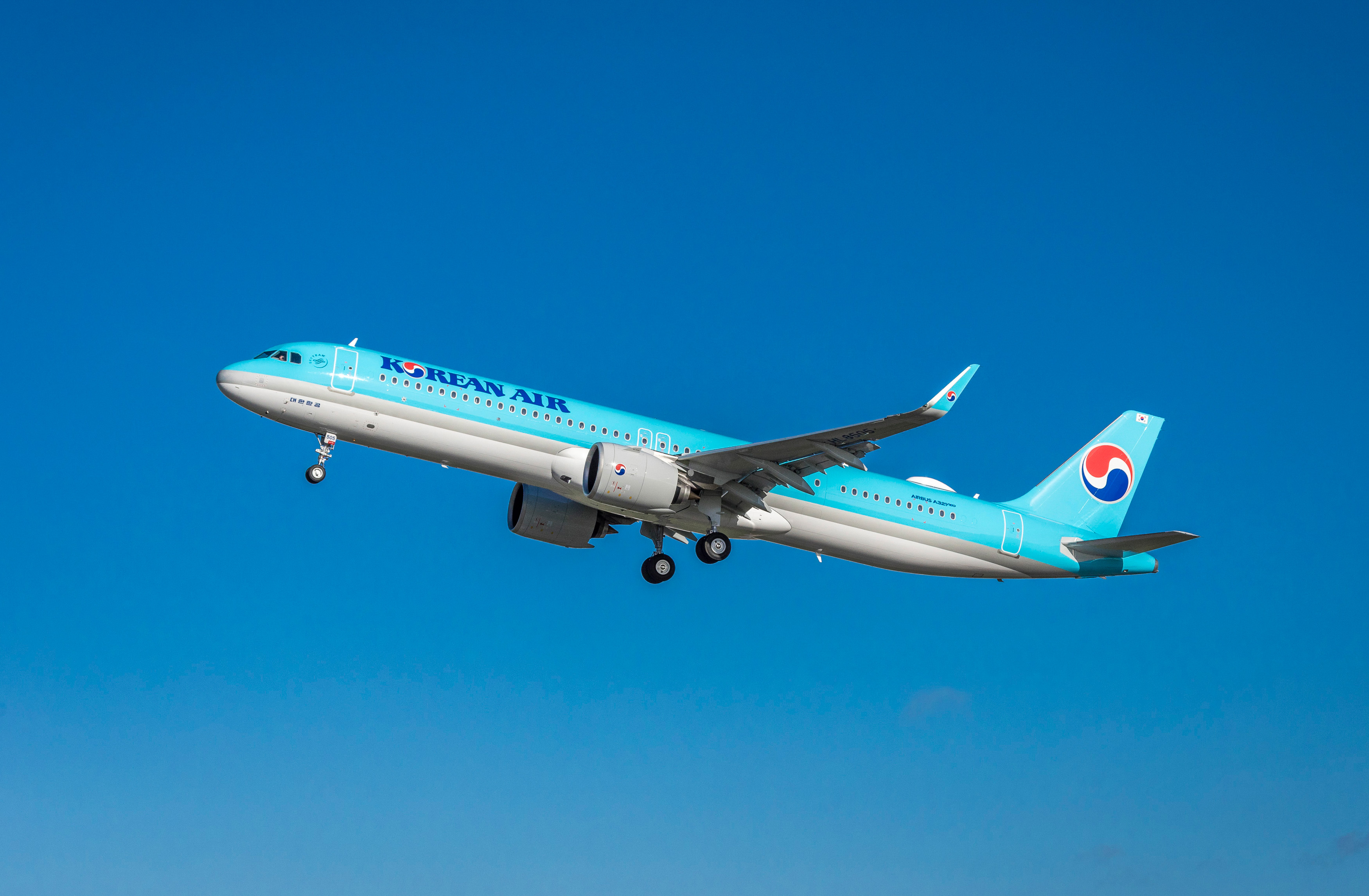 Korean Air takes delivery of its first A321neo GTF-powered aircraft