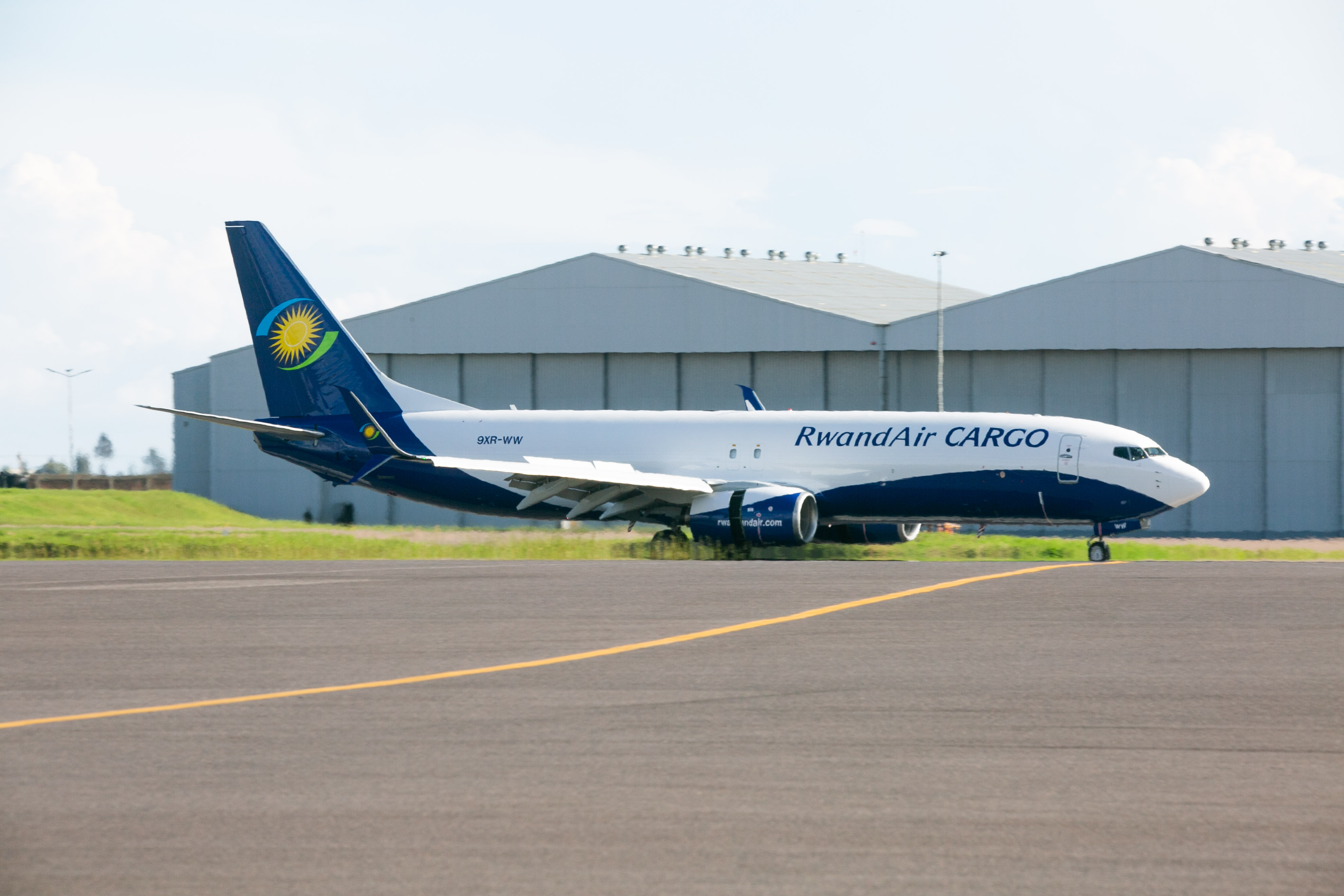 RwandAir takes delivery of its first dedicated freighter