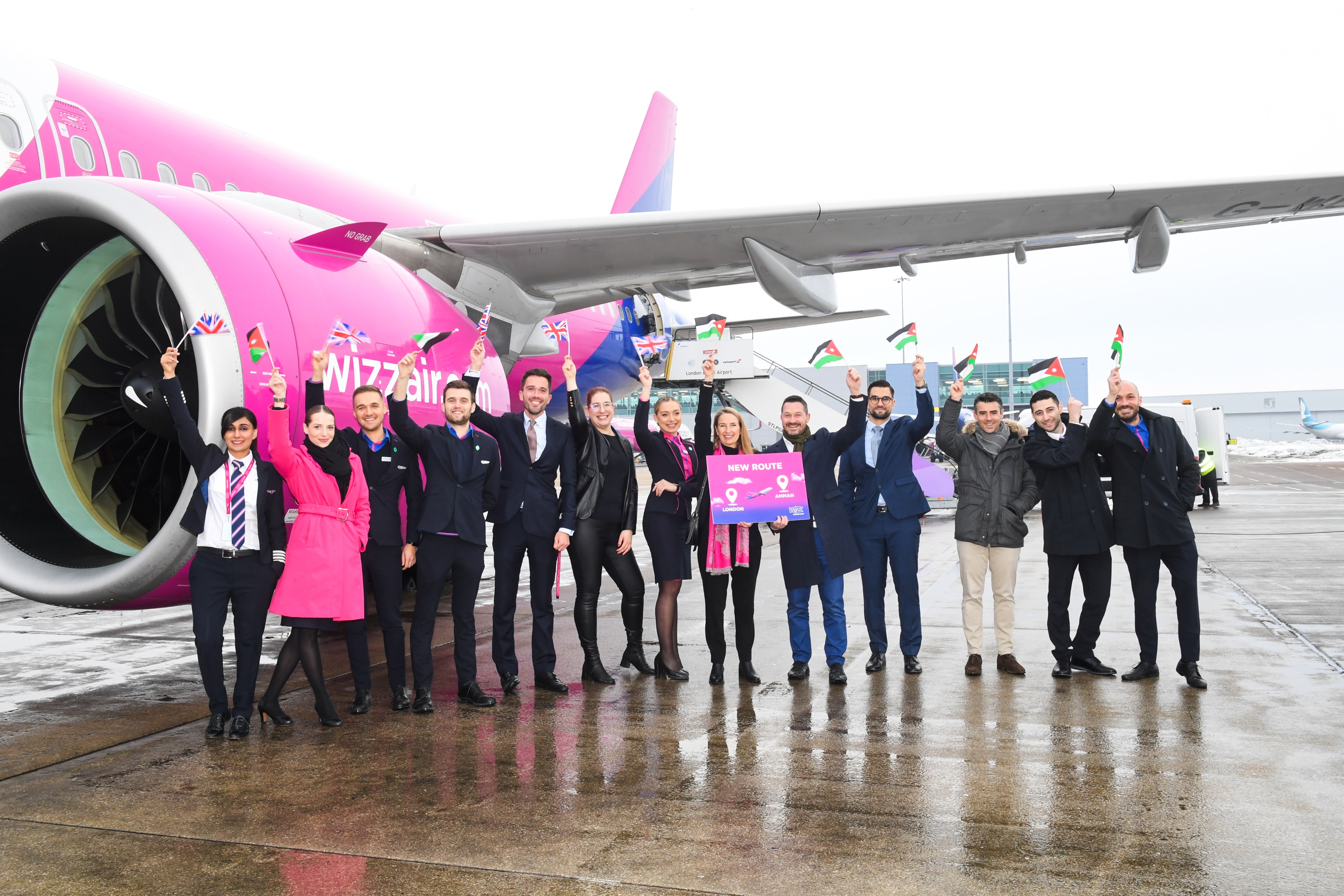 Wizz Air launches new route from London Luton to Amman