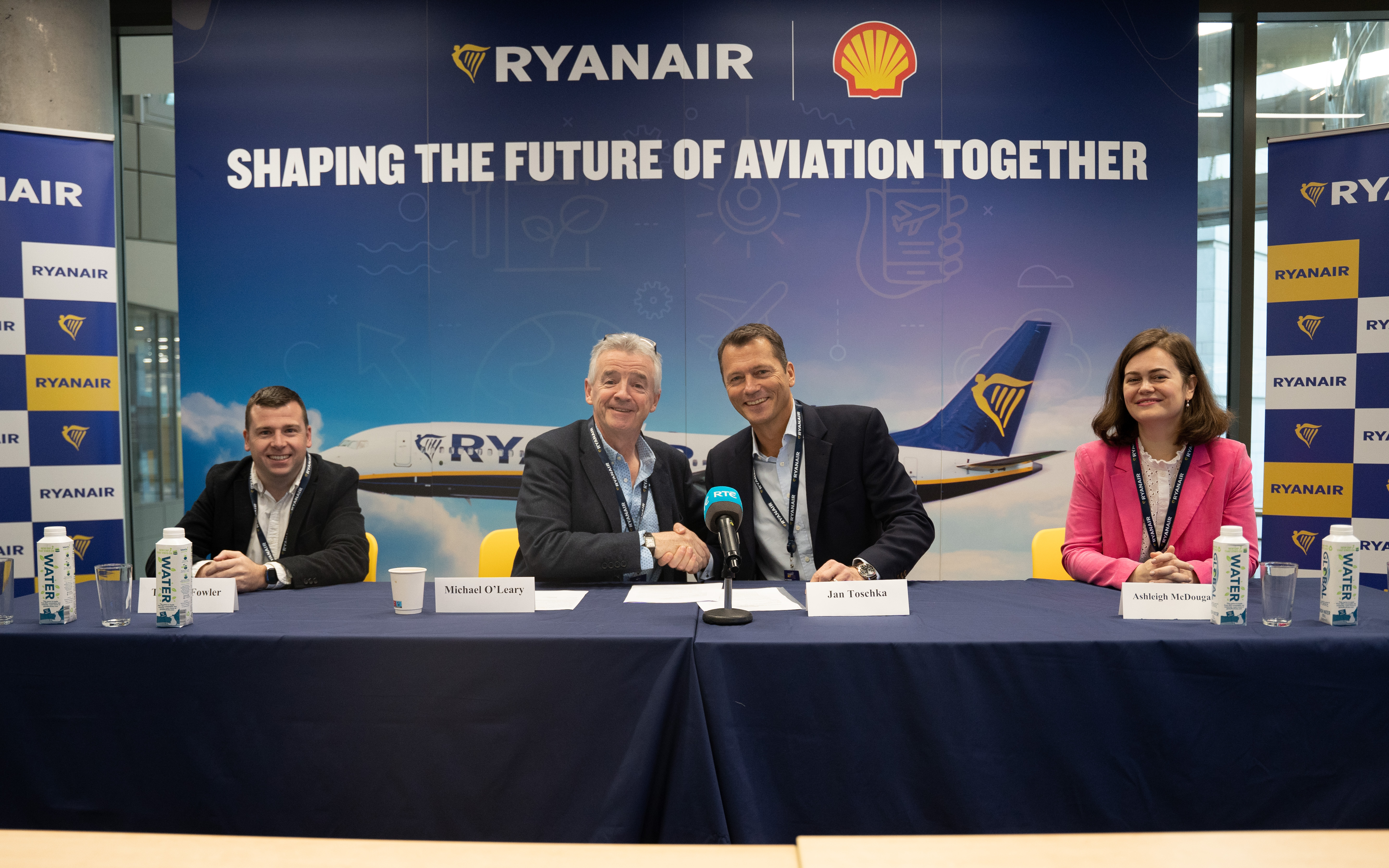 Ryanair and Shell sign sustainable fuel agreement