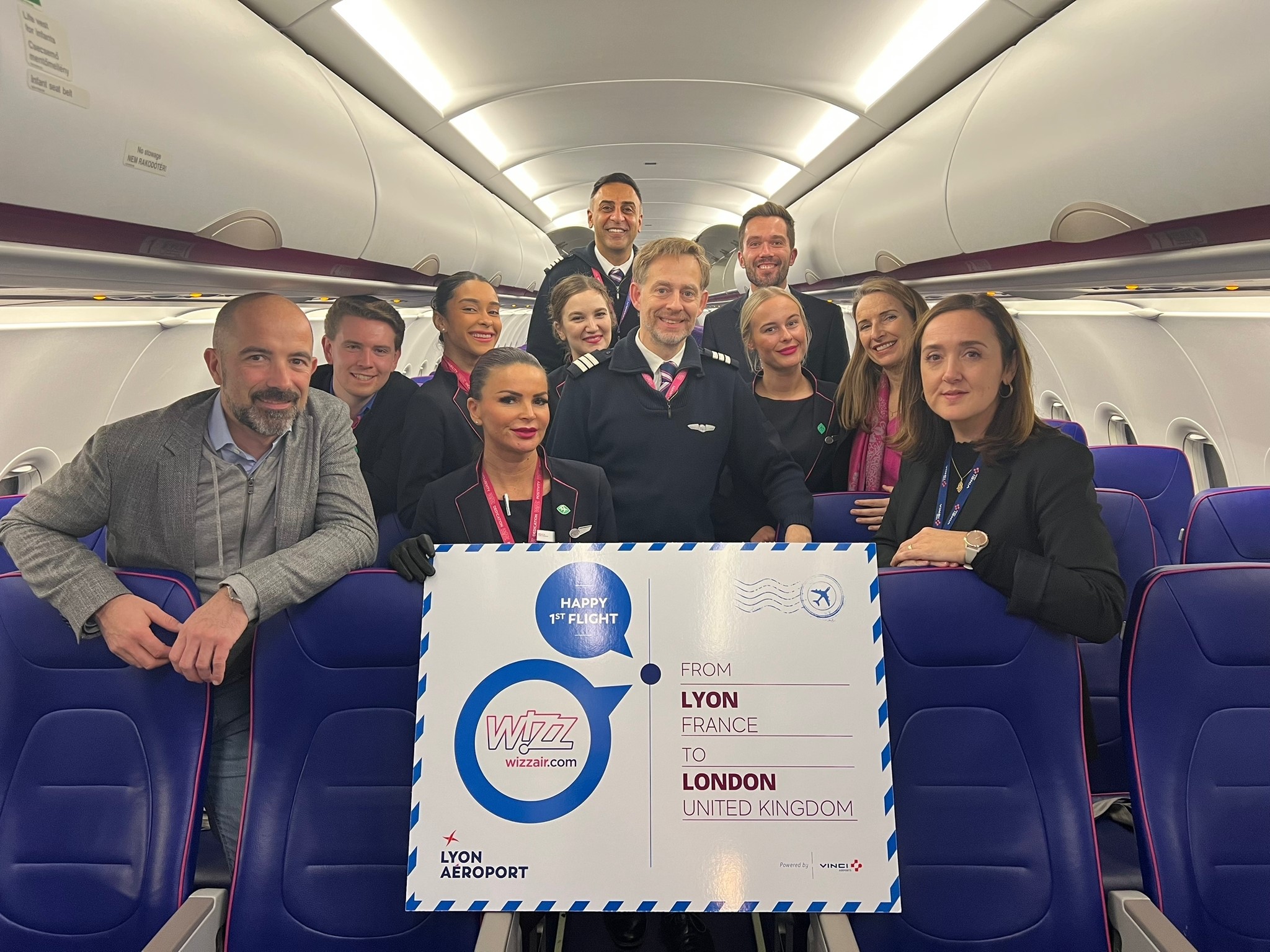 Wizz Air launches route from Gatwick to Lyon