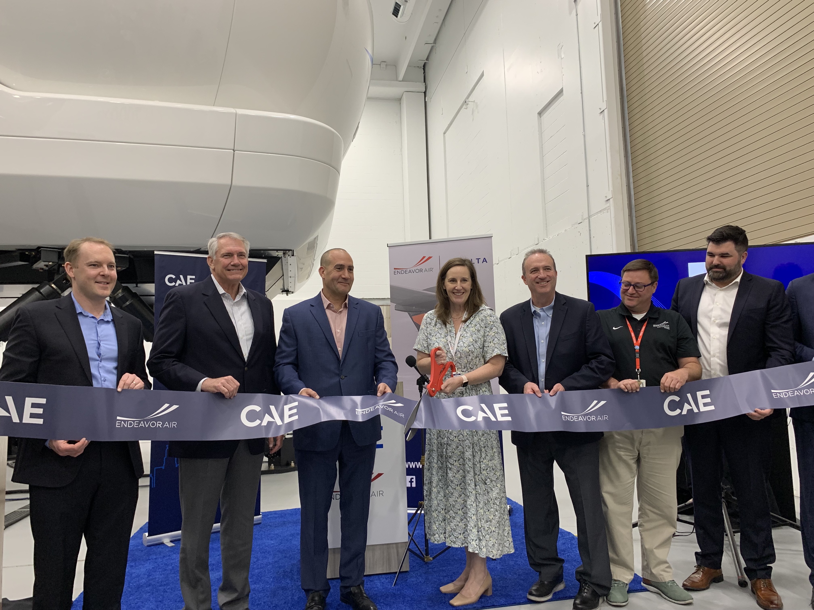 CAE and Endeavor Air celebrate major training centre expansion