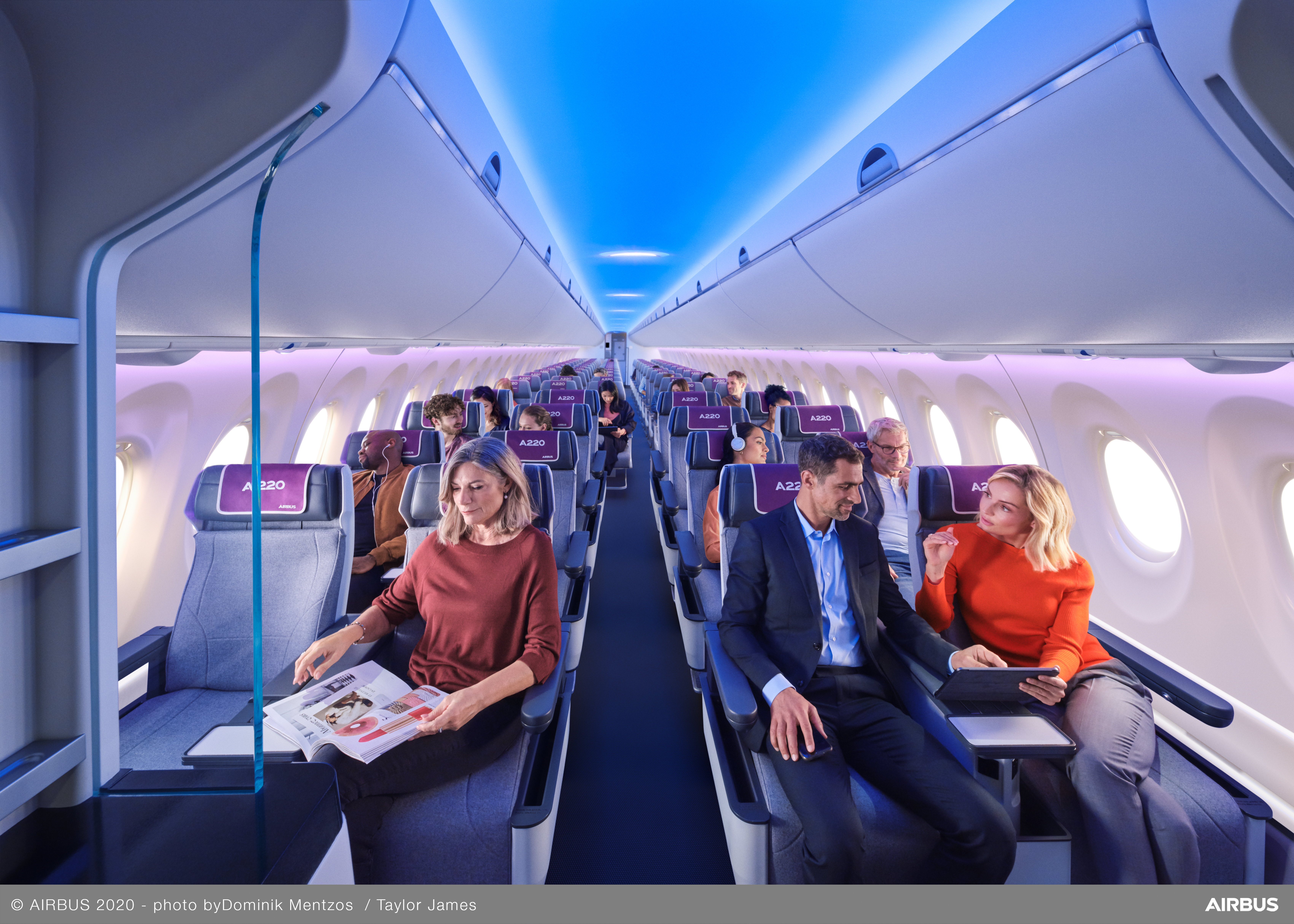 Airbus selects Astronics to supply Passenger Service Units for its A220 Programme