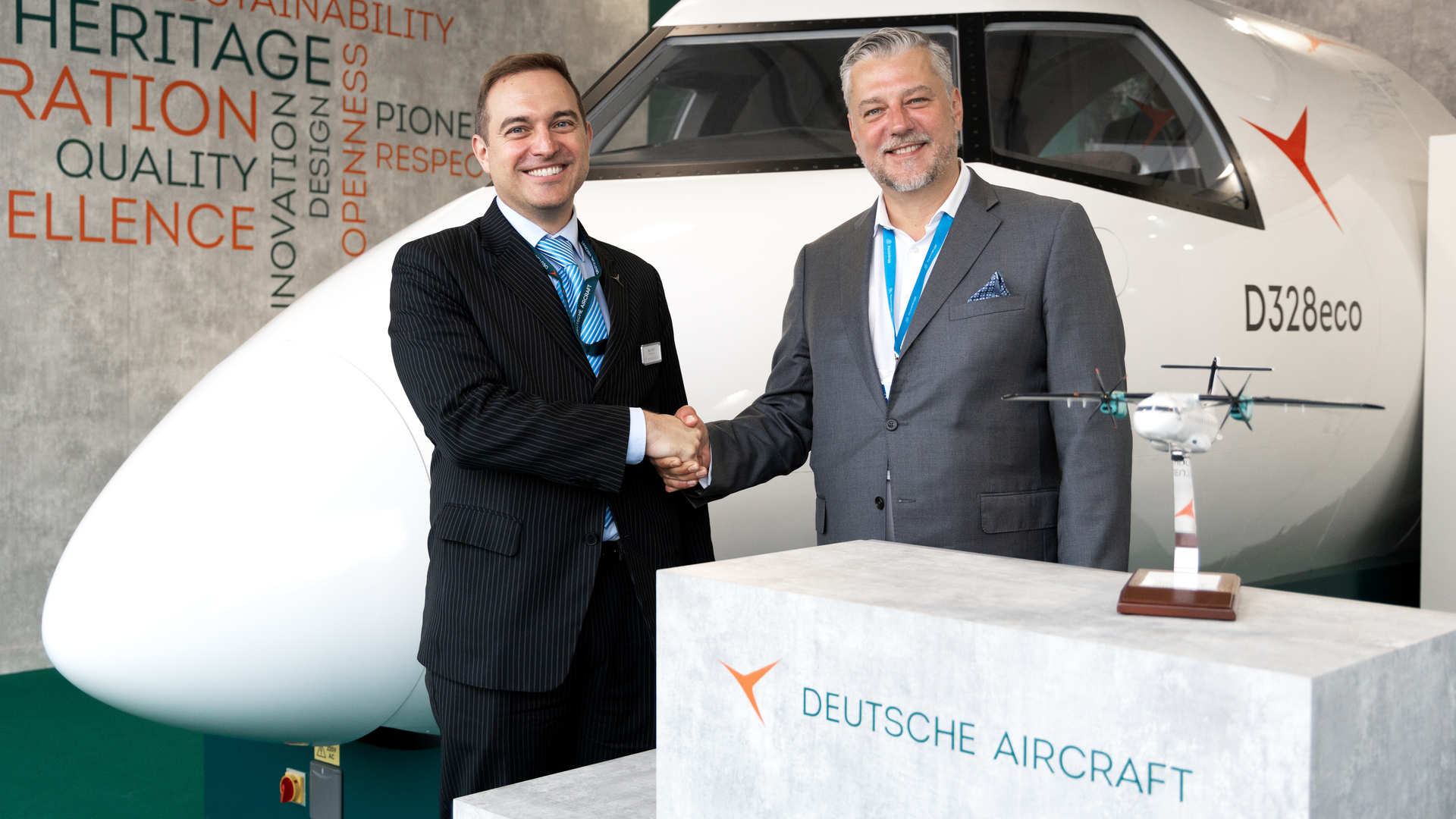 PAS 2023: Deutsche Aircraft and thyssenkrupp Aerospace form agreement on D328eco end-to-end supply chain solution
