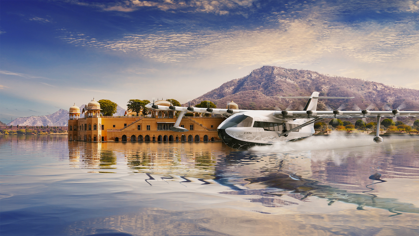 Jekta confirms 50-strong order for its electric regional amphibian