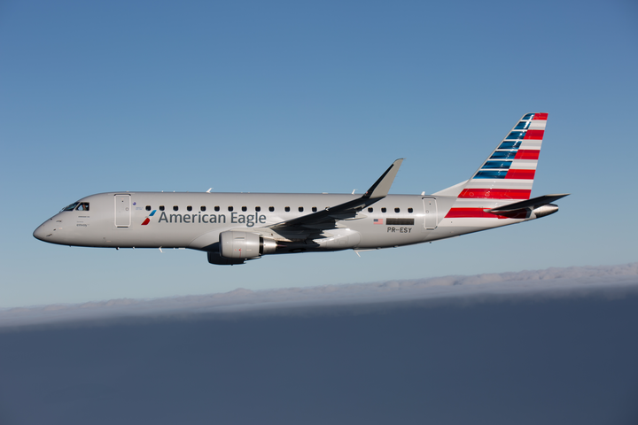 American Airlines orders four Embraer E175s for Envoy Air