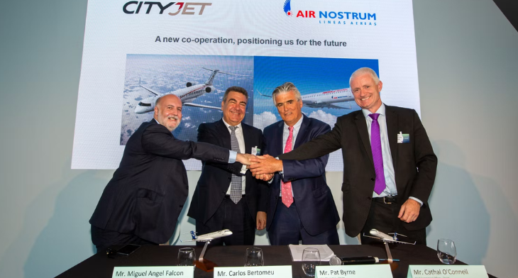 CityJet and Air Nostrum partner up to create new regional airline alliance