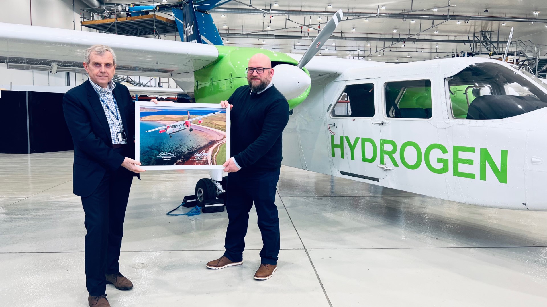 Loganair plans operation of hydrogen-electric flights by 2027