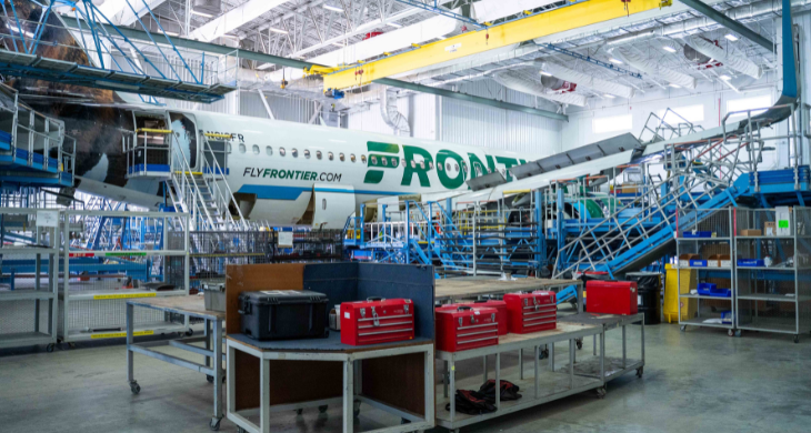 Frontier selects Lufthansa Technik for base maintenance