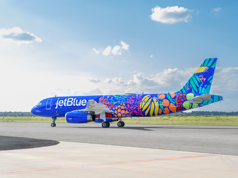 Puerto Rican livery brings burst of colour to JetBlue