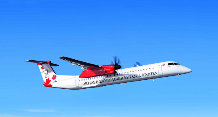 Asia-Pacific carrier orders three refurbished De Havilland Canada Dash 8-400 aircraft