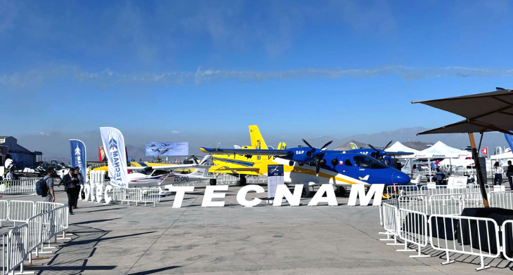 Tecnam delivers Tecnam P2012 Traveller to Chilean aviation group