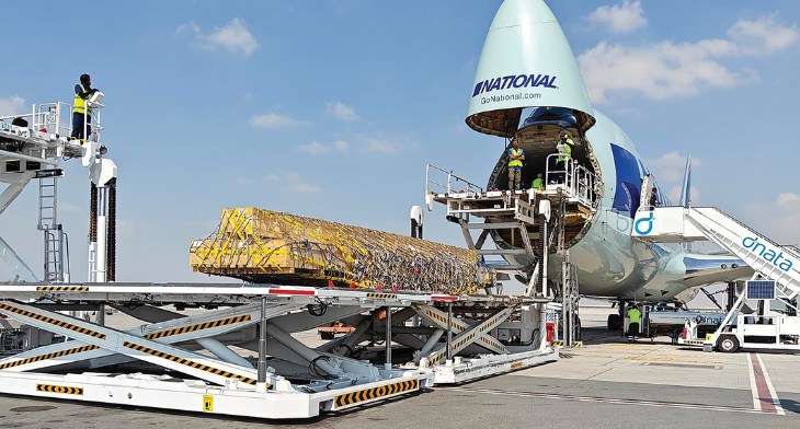 New AerFin & National Air Cargo partnership to support aircraft teardown operations